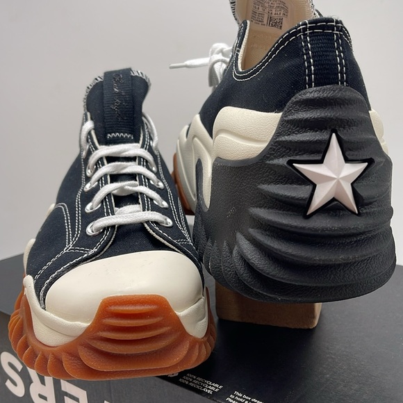 Converse Men’s RUN STAR MOTION OX
BLACK/WHITE/EGRET 172895C Platforms Sneakers - Picture 2 of 16